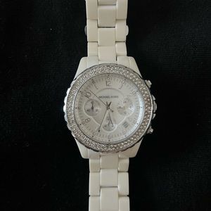 Michael Kors white watch
